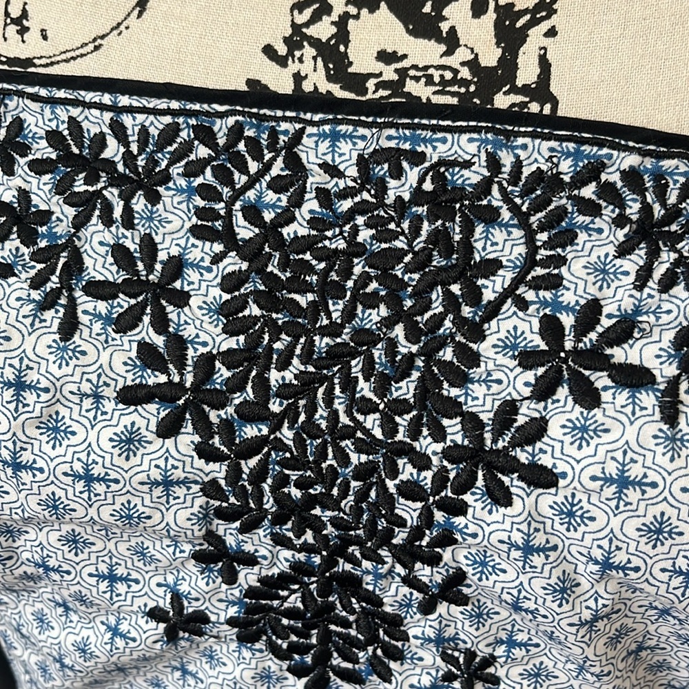 Anthropologie Moulinette Soeur Embroidered strapless Dress with Ribbon Belt Sz 8 - Picture 6 of 14